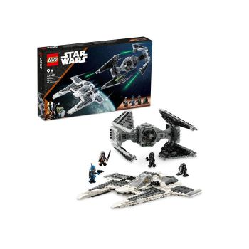 Set LEGO Star Wars - Fang Fighter mandalorian vs TIE Interceptor (75348)