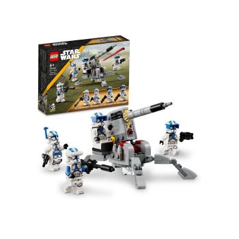 Set LEGO Star Wars - Pachet de lupta Clone Troopers divizia 501 (75345)