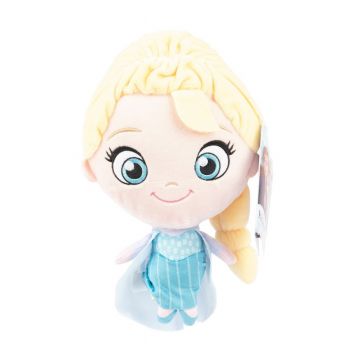 Jucarie de plus cu sunete, Disney Frozen,model Elsa, 20 cm