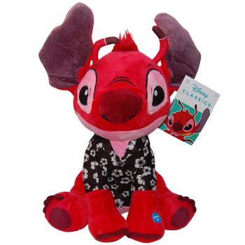 Jucarie din plus cu sunete Leroy Hawaii, Lilo & Stitch, 28 cm