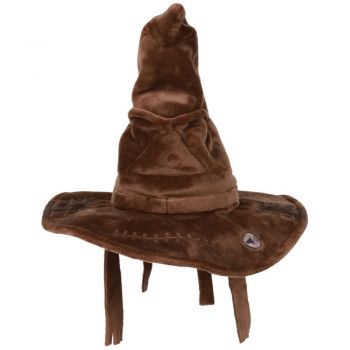 Jucarie din plus cu sunete Sorting Hat (Jobenul Magic), Harry Potter, 25 cm