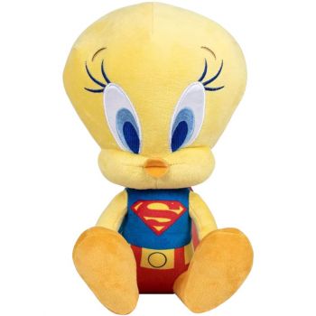 Jucarie din plus Tweety Superman, Looney Tunes, 26 cm