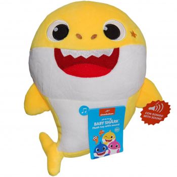 Jucarie muzicala din plus Baby Shark, 25 cm