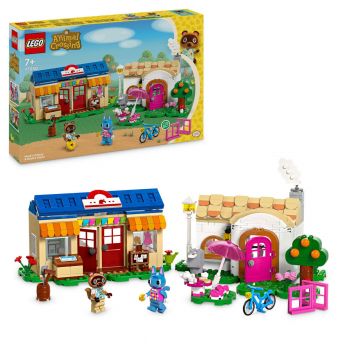 Set LEGO Animal Crossing - Nook's Cranny si casa lui Rosie (77050)