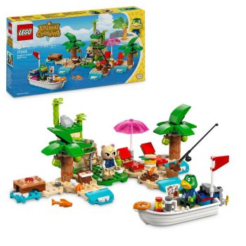 Set LEGO Animal Crossing - Turul insulei cu barca lui Kapp'n (77048)