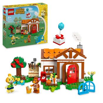 Set LEGO Animal Crossing - Vizita lui Isabelle (77049)