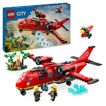 Set LEGO City - Avion de pompieri (60413)