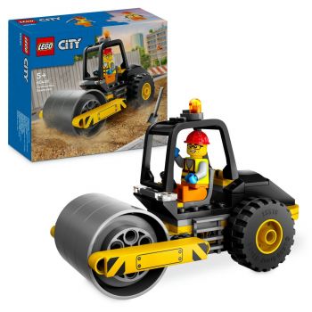 Set LEGO City - Cilindru compactor de santier (60401)