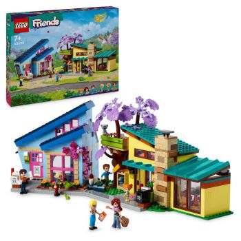 Set LEGO Friends - Casele lui Olly si Paisley (42620)