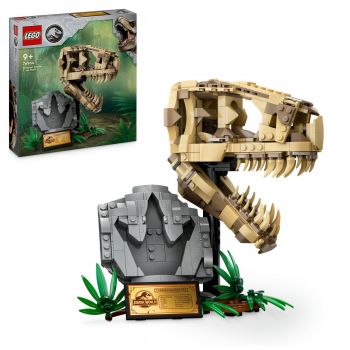 Set LEGO Jurassic World - Fosile de dinozaur: craniu de T.rex (76964)