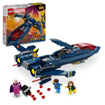 Set LEGO Marvel Super Heroes - Avionul X-Jet al X-Men (76281)