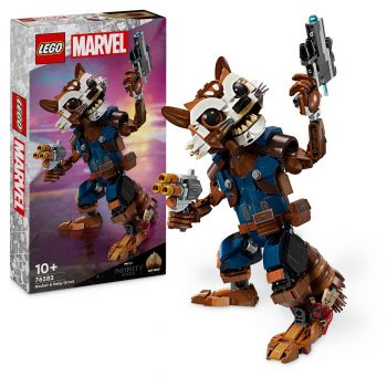 Set LEGO Marvel Super Heroes - Rocket si Bebelusul Groot (76282)