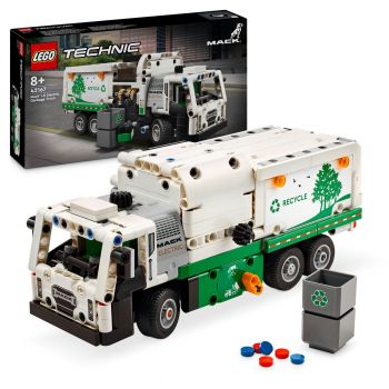 Set LEGO Technic - Camion de gunoi Mack LR Electric (42167)