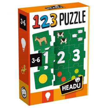 Headu - Puzzle sa invatam numerele de la 1 la 9