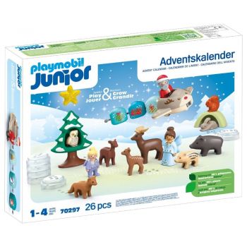 Playmobil Junior - Calendar zapada de Craciun