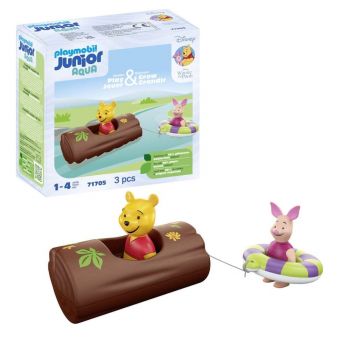 Playmobil Junior Disney aventura pe apa a lui Winnie si Piglet