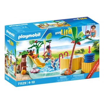 Playmobil-PISCINA DE COPII CU HIDROMASAJ