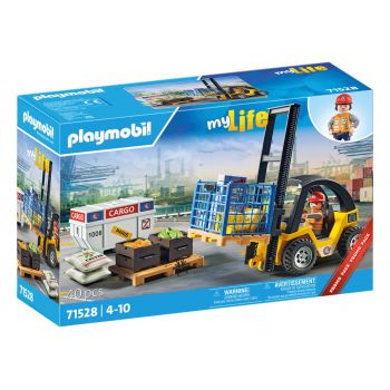 Playmobil-STIVUITOR CU MARFA