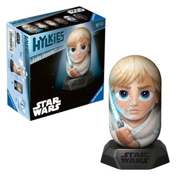 Ravensburger - Puzzle 3D Hylkies Star Wars Lluke Skywalker 54 piese