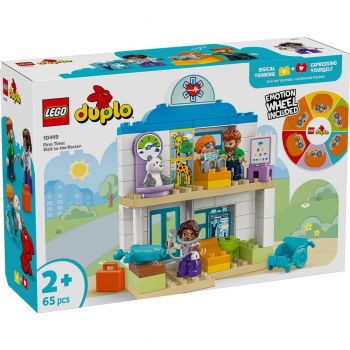 Set Jucarii LEGO DUPLO® - Prima vizita la doctor (10449)