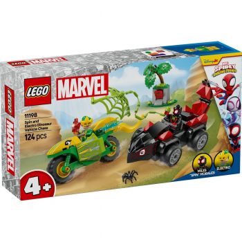 Set Jucarii LEGO DUPLO® - Spin si Electro în dino-vehicule (11198)