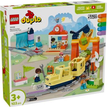 Set Jucarii LEGO DUPLO® - Tren comunitar interactiv (10428)