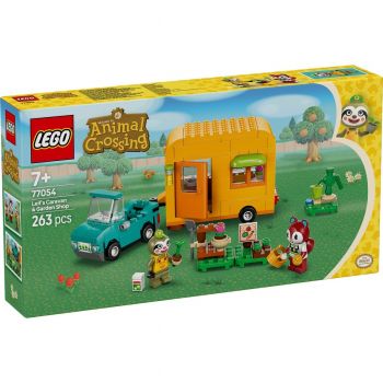 Set LEGO Animal Crossing - Caravana si magazinul de gradinarit al lui Leif (77054)