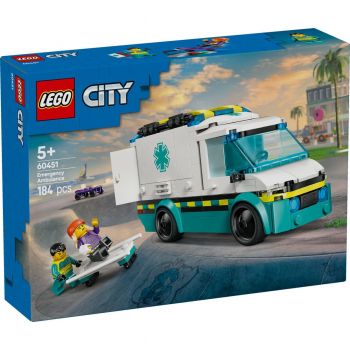 Set LEGO City - Ambulanta de urgente (60451)