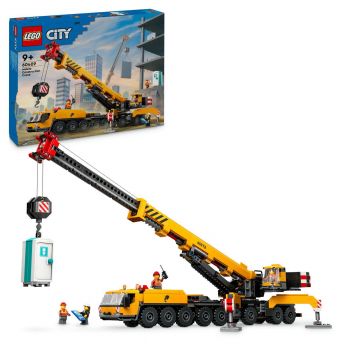 Set LEGO City - Macara mobila galbena de constructii (60409)