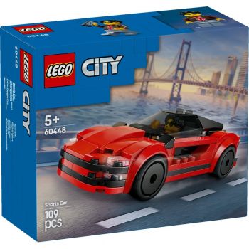 Set LEGO City - Masina sport rosie (60448)