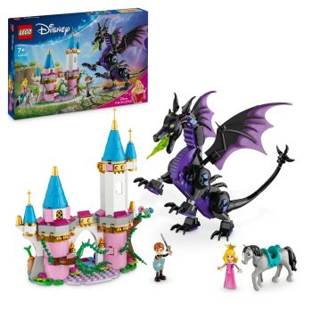 Set LEGO Disney - Maleficent sub forma de dragon (43240)