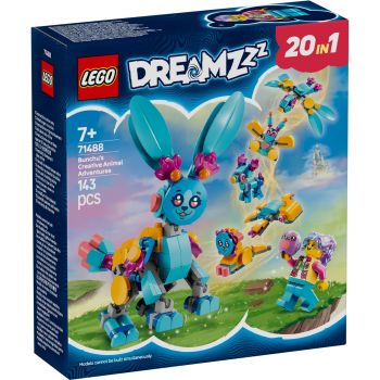 Set LEGO DREAMZzz - Aventurile creative cu animale ale lui Bunchu (71488)