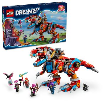 Set LEGO DREAMZzz - Dinozaurul robot C-Rex al lui Cooper (71484)