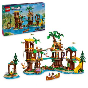 Set LEGO Friends - Casa din copac din tabara de aventuri (42631)