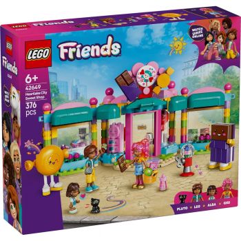 Set LEGO Friends - Magazinul de dulciuri din orasul Heartlake (42649)