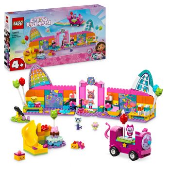 Set LEGO Gabbyʼs Dollhouse - Camera de party a lui Gabby (10797)