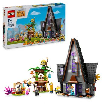 Set LEGO Minions - Resedinta de familie a lui Gru si a minionilor (75583)