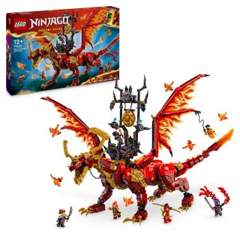 Set LEGO Ninjago - Dragonul-sursa al miscarii (71822)