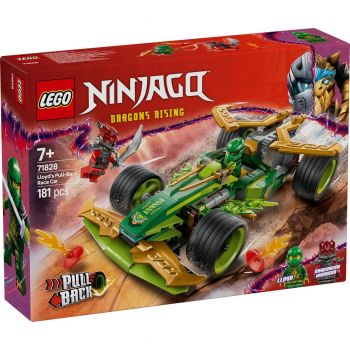 Set LEGO Ninjago - Masina de curse pull-back a lui Lloyd (71828)