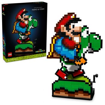 Set LEGO Super Mario - Super Mario World™: Mario si Yoshi (71438)