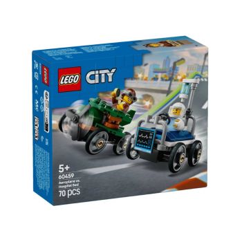 Lego City Airplane Vs. Hospital Bed Race Car Pack (60459)