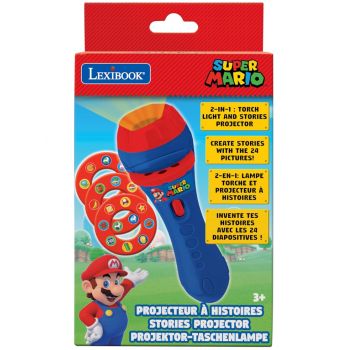 Lexibook Super Mario Theme Stories Projector And Torch Light (ltc050ni)