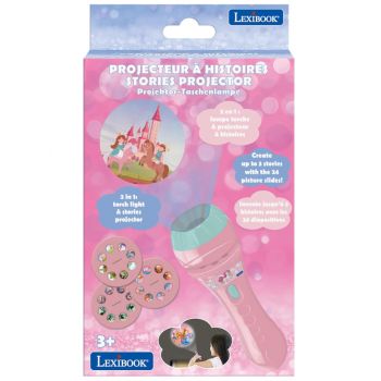 Lexibook Unicorn Stories Projector And Torch Light (ltc050uni)