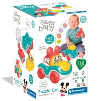 Masinuta Clementoni Disney Baby - Puzzle car