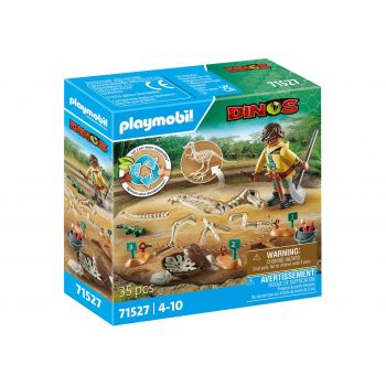 Playmobil-SAPATURI ARHEOLOGICE CU SCHELET DE DINOZAUR