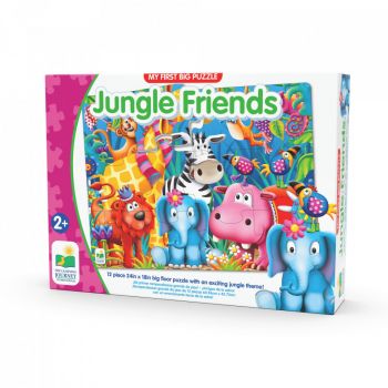 Primul Meu Puzzle De Podea - Animale In Jungla