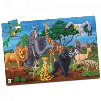 Puzzle Straluceste In Intuneric - Animale Salbatice