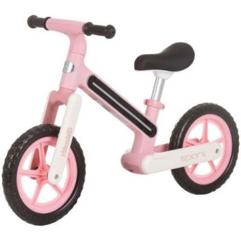 Bicicleta copii 2-5 ani, fara pedale, Spark Pink, Chipolino DIKSK02404PI