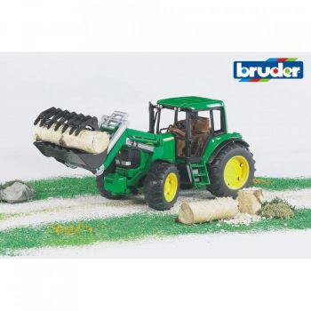 Bruder - Tractor John Deere 6920 Cu Incarcator Frontal