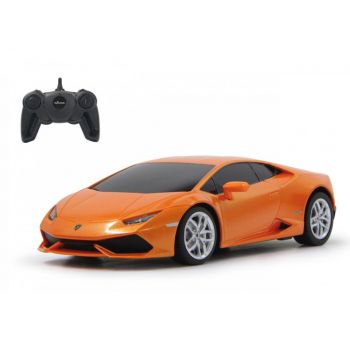 Masina Cu Telecomanda Lamborghini Huracán Lp610-4 Portocaliu Cu Scara 1 La 24